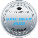 ScholarShot Social Impact Award Platinum Logo